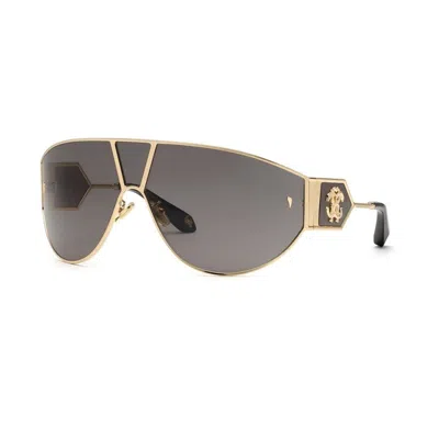 ROBERTO CAVALLI ROBERTO CAVALLI ORO ROSE' LUCIDO TOTALE METAL SUNGLASSES