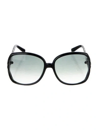 Pre-owned Roberto Cavalli Oversize Gradient Sunglasses In Black
