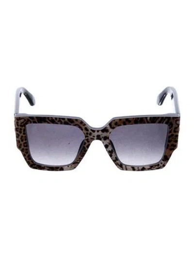 Pre-owned Roberto Cavalli Oversize Gradient Sunglasses In Black