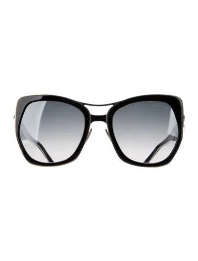 Pre-owned Roberto Cavalli Oversize Gradient Sunglasses In Multi