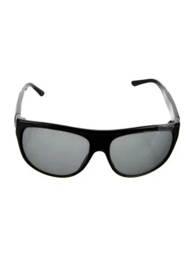 Pre-owned Roberto Cavalli Oversize Tinted Sunglasses In Black