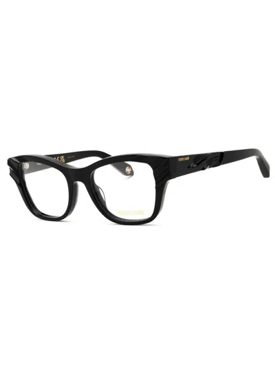 Roberto Cavalli Oversized Cat Eye Eyeglasses In Black