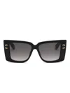 Roberto Cavalli Oversized-frame Sunglasses In Black