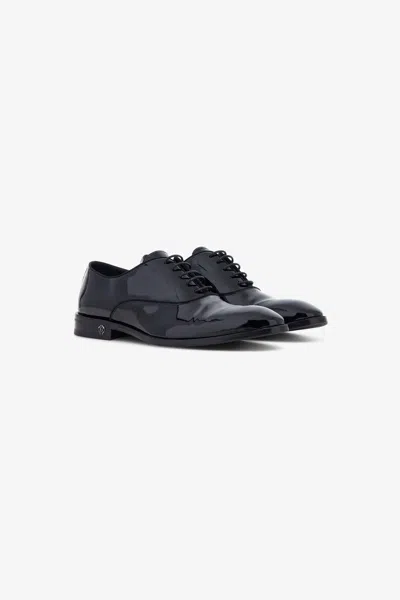 Roberto Cavalli Oxford Shoes In Black