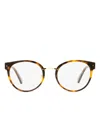 Roberto Cavalli Pantos-frame Glasses In Brown