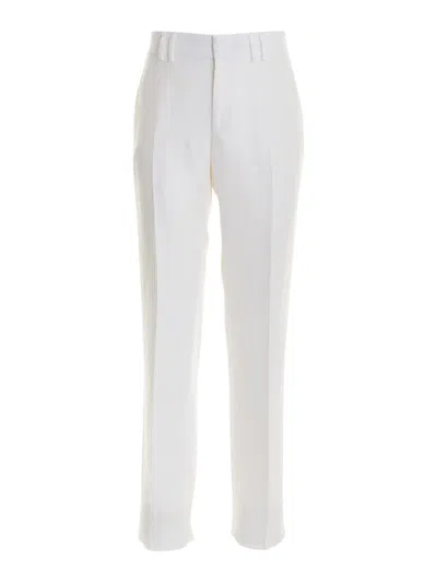 Roberto Cavalli Pants In White