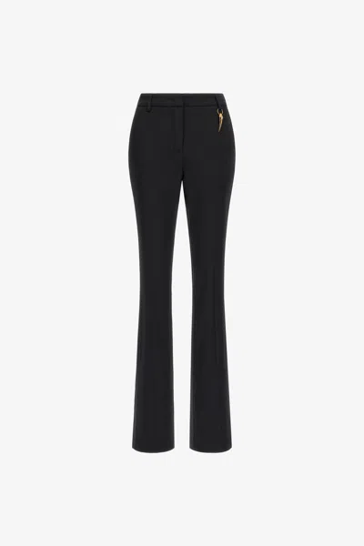 ROBERTO CAVALLI PANTS WITH FANG DETAIL