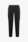 Roberto Cavalli Pants With Functional Pockets In Black