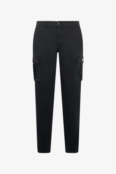 Roberto Cavalli Pants With Functional Pockets In Black