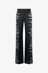 Roberto Cavalli Hose Mit Print Zebra Seitlich In Black