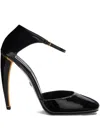 Roberto Cavalli Patent-leather Pumps In Black