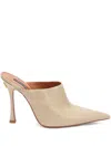 Roberto Cavalli Spitze Mules Mit Glitter In Nude