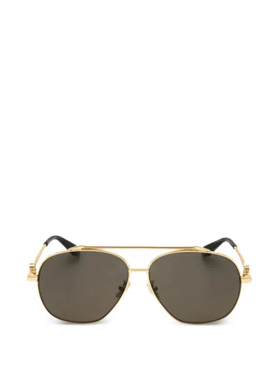 Roberto Cavalli Pilot-frame Sunglasses In Gold