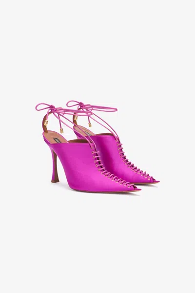 ROBERTO CAVALLI PINK SABOT