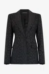 Roberto Cavalli Plain Jacket In Black