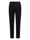 Roberto Cavalli Pleated-front Trousers In Black