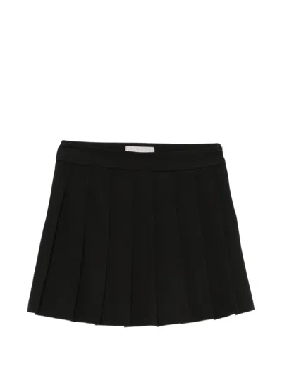 Roberto Cavalli Babies' Pleated Skirt In Black