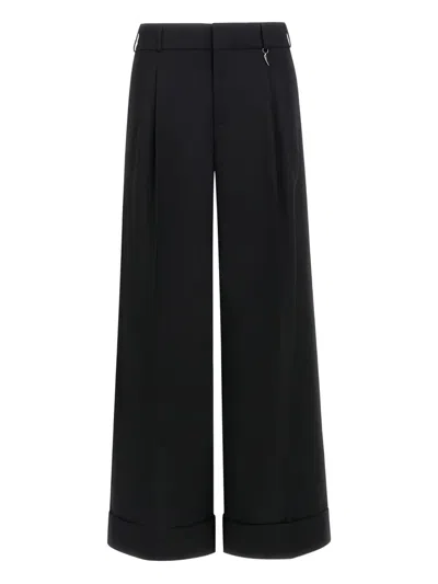 Roberto Cavalli Pleated Trousers In Black
