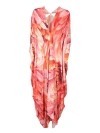 dressing gownRTO CAVALLI PLUMAGE ORANGE/MULTIcolour KAFTAN