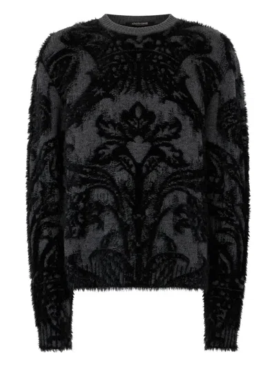 ROBERTO CAVALLI PLUSH WOOL SWEATER