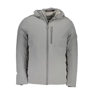 Roberto Cavalli Polyester Men's Jacket In Gray