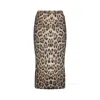Roberto Cavalli Animalier Stretch Fabric Pencil Skirt In Animal Print
