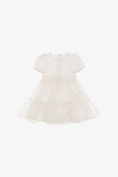 Roberto Cavalli Printed Dress In White