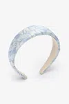 Roberto Cavalli Printed Hairband With Rc Logo