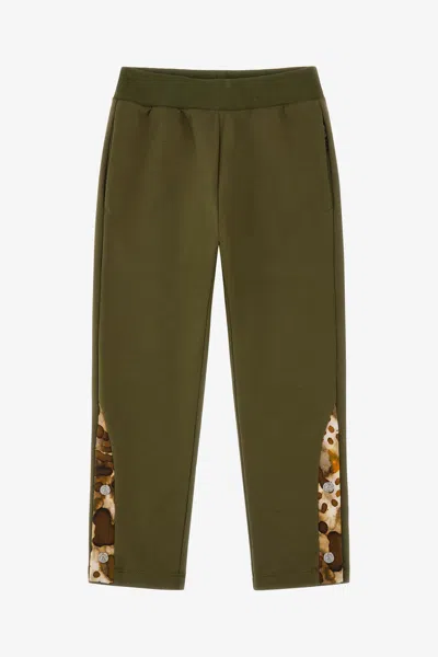 Roberto Cavalli Printed Pants In Green
