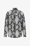 Roberto Cavalli Printed Shirt In Black