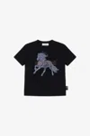 Roberto Cavalli Printed T-shirt In Black