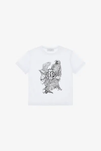 Roberto Cavalli Printed T-shirt In White