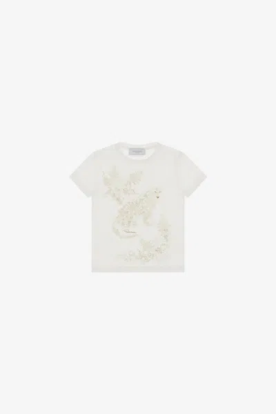 Roberto Cavalli Printed T-shirt In White