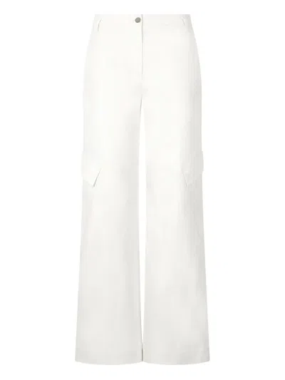 ROBERTO CAVALLI PYTHON-PRINT CARGO TROUSERS