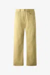 Roberto Cavalli Python-print Five-pocket Pants In Kaki