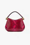 ROBERTO CAVALLI HOBO ROAR BAG MIT PRINT PYTHON