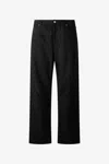 Roberto Cavalli Python-print Trousers In Black