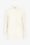 Roberto Cavalli Python-print Shirt In Ivory