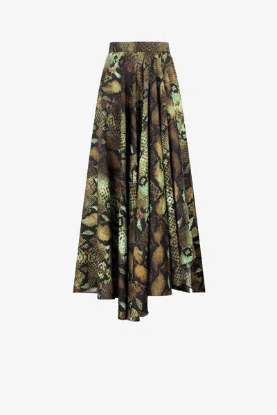 ROBERTO CAVALLI SEIDENROCK MIT PYTHON-PRINT