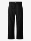 Roberto Cavalli Python-print Trousers In Black