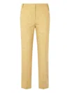 Roberto Cavalli Solid-color Python-print Pants In Neutrals