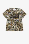 Roberto Cavalli Queen Of Arizona-print T-shirt In Light Brown
