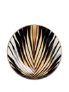 Roberto Cavalli Ray Of Gold Bread Plates (set Of Two) In Multi
