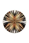 Roberto Cavalli Ray Of Gold Charger In Gold