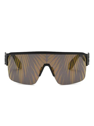 Roberto Cavalli Ray Of Gold Collection Sunglasses In Brown