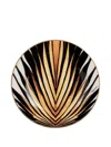 Roberto Cavalli Ray Of Gold Fruit Plates (set Of Two) In Multi