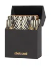 Roberto Cavalli Ray Of Gold-print Playing Cards In Schwarz