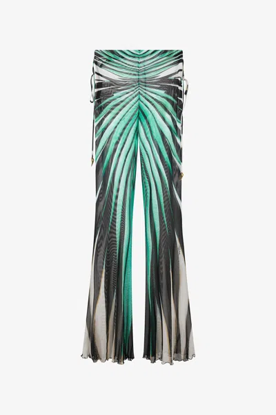 Roberto Cavalli Ray Of Sea Print Trousers