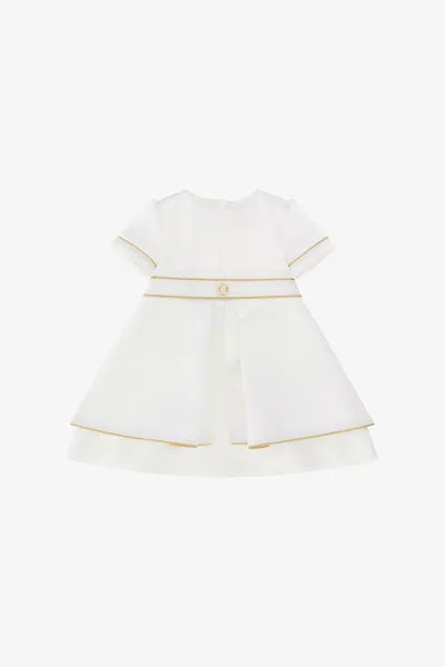 Roberto Cavalli Kids' Rc Logo Dress In White