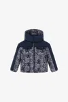 Roberto Cavalli Rc Logo Jacket In Grey/blue